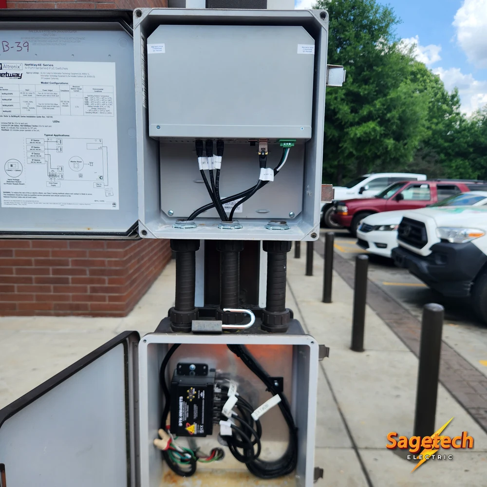 Exterior Fiber Switch Install