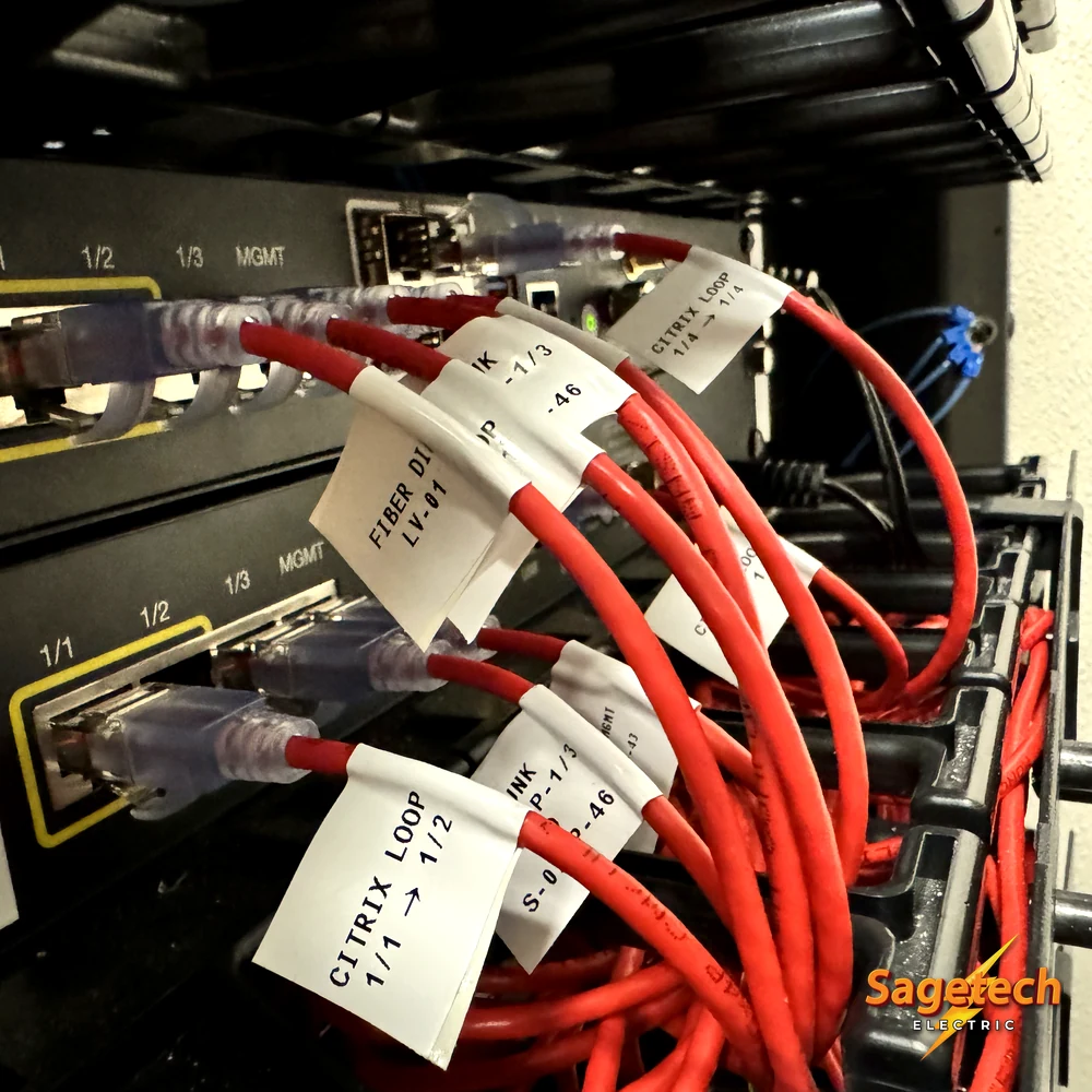 Network Cabinet Clean-up