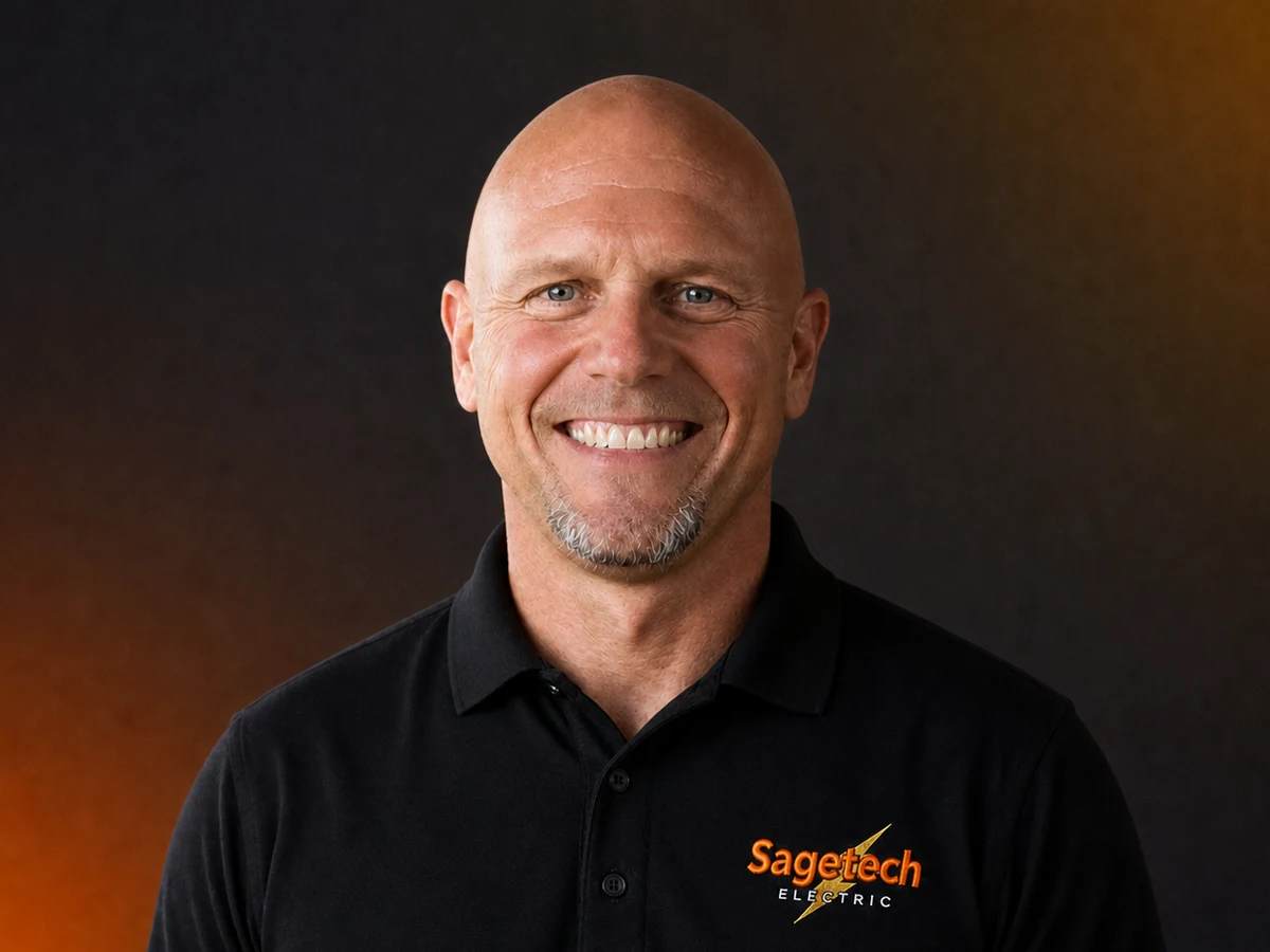 Rick Swain, Project Manager and Lead Foreman at Sagetech Electric